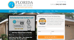 Desktop Screenshot of floridahomebuyers.com