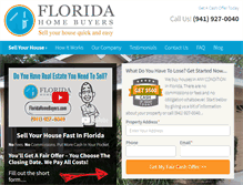 Tablet Screenshot of floridahomebuyers.com